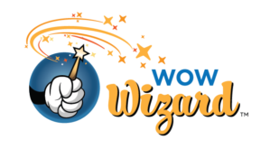 Wow Wizard logo